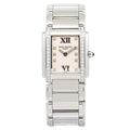 Patek Philippe Twenty-4 4910/010 Factory Diamond Cream Dial Quartz Ladies 25mm