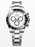 Rolex Daytona 126500LN 2023 NEW COMPLETE White Panda Stainless Oyster Auto 40mm