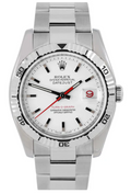 Rolex DateJust ThunderBird 116264 Turn-O-Graph 2005 Paper White Dial Auto 36mm