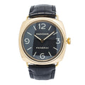 Panerai Radiomir PAM00231 OP6658 18K Rose Gold Black Dial Manual Wind Mens 45mm