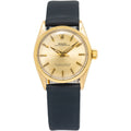 Rolex Oyster Perpetual 6547 Yellow Gold Champagne Dial Automatic Midsize 31mm