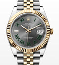 Rolex Datejust 126333 NEW 2021 Complete 18k TwoTone Jubilee Wimbeldon Dial 41mm