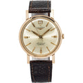 Longines Conquest 18K Rose Gold Ivory Dial Automatic Unisex Watch 35mm