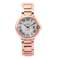 Cartier Ballon Bleu 3003 W69004Z2 18K Rose Gold Silver Dial Auto Unisex 36mm