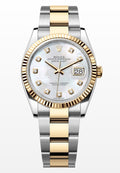 Rolex Datejust 126233 Oyster Diamond MOP Dial Auto Men's Watch 36mm