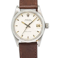 Rolex Oyster Date Precision 6466 SS Manual White Dial Ladies 30mm