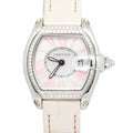 Cartier Roadster 2675/W6206006 Stainless Steel Quartz MOP Dial Ladies Watch 32mm
