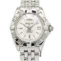 Breitling Cockpit A71356 Stainless Steel Quartz White Dial Ladies Watch 32mm