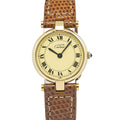 Cartier Must De Vermeil Silver 925 GP Quartz Ladies Watch 25mm
