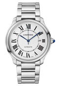 Cartier Ronde Must 4440 WSRN0035 2024 Complete SS White Dial Auto Men Watch 40mm