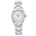 Rolex DateJust 6824 Stainless Steel White Dial Automatic Watch 31mm