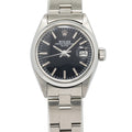 Rolex Date 6916 Oyster Stainless Steel Black Dial Automatic Ladies watch 26mm