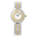 Cartier Must De 126000P Two Row 18K YG Two Tone Quartz Ladies Watch 28mm