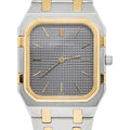 Audemars Piguet Royal Oak 66009SA Quartz 18K Two Tone YG Grey Dial Watch 32mm
