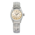 Rolex Oyster 6410 Vintage Manual Wind SS Oyster Silver Dial Ladies' watch 23mm