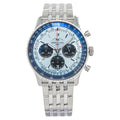 Breitling Navitimer AB0138 Chronograph SS Ice Blue Dial Automatic Watch 43mm