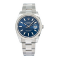 Rolex DateJust 126334 12/2024 Complete Blue Dial Automatic Men's Watch 41mm
