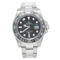 Rolex GMT Master II 116710 2009 Complete SS Ceramic Bezel Black Dial Auto 40mm