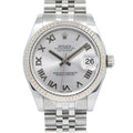 Rolex DateJust 178274 2017 w/B&P SS Jubilee Silver Dial Auto Lady's Watch 31mm