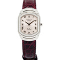 Rolex Cellini 6691 18K White Gold Diamond Bezel Pink Dial Quartz Ladies 24mm