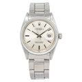 Rolex DateJust 1601 Stainless 7836 Bracelet Fluted Silver Dial Auto Watch 36mm