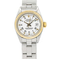 Rolex DateJust 69173 Oyster Two Tone White Dial Auto Lady's Watch 26mm