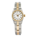 Rolex Oyster Perpetual 67183 Converted 18K Two Tone YG Auto Lady's Watch 25mm