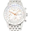 Breitling Navitimer Chronograph A13324 Stainless Steel Auto Cream Dial Men 41mm