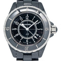 Chanel J12 H0682 Black Ceramic Quartz Black Dial Women's Watch 33MM