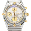 Breitling Chronomat B13048 TwoTone Automatic Silver Dial Men Watch 40mm