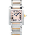 Cartier Tank Francaise W51027Q4 Two Tone Rose MOP Dial Quartz Women's watch 20mm
