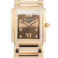 Patek Philippe Twenty~4 4910/11R With Archives Quartz Chocolate Dial Ladies 25mm