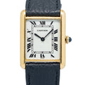 Cartier Tank Louis 78086 18k Yellow Gold Manual White Dial Unisex 23x30mm