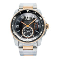 Cartier Calibre Diver 3729 W7100054 Two Tone Rose Auto Men's Watch 42mm