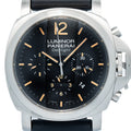 Panerai Luminor Daylight Pam00356 Auto Stainless Steel Black Dial Men Watch 44mm