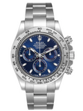 Rolex Daytona 116509 2021 Complete Auto 18k White Gold Blue Dial Men Watch 40mm