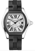 Cartier Roadster W6206018 Silver Dial Stainless Steel Automatic Men's Watch 40mm