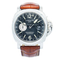 Panerai Luminor GMT PAM00088 Stainless Steel Auto Black Dial Men's Watch 44MM