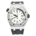 Audemars Piguet Royal Oak Offshore Diver 15710ST MINT White Dial SS Men's 42mm