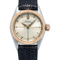 Rolex Oyster Perpetual 6621 Rose Gold Silver Dial Automatic Ladies Watch 25mm