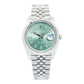 Rolex Datejust 126334 2022 Card Mint Green Dial Jubilee Bracelet Auto Men's 41mm