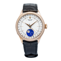 Rolex Cellini Moonphase 50535 18k RG 2023 Card White Dial Unisex Auto Watch 39mm