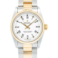 Rolex Oyster Perpetual 67483 1993 Paper 18k Two Tone White Dial Auto Unisex 31mm