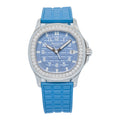 Patek Philippe Aquanaut 5067A-022 Rare Factory Diamond Blue Dial Ladies 36mm