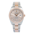 Rolex Datejust 126331 2017 Box&Paper 18k Rose Two Tone Oyster Sundust Dial 41mm