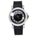 Breguet Marine 5817ST SS Black Guilloche Dial Automatic Men's Watch 39mm