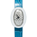 Cartier Baignoire 2369 WB511631 18k White Gold Factory Diamond Dial Women's 18mm