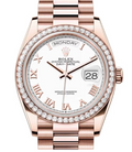 Rolex Day-Date President 128345RBR New 2022 Complete Factory Diamond Auto 36mm