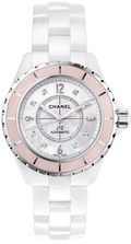 Chanel J12 H5199 Factory Diamond Ceramic MOP Dial Automatic Women's Watch 33mm