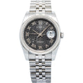 Rolex Datejust 116234 Auto Stainless Steel Black Computer Dial Men's Watch 36mm